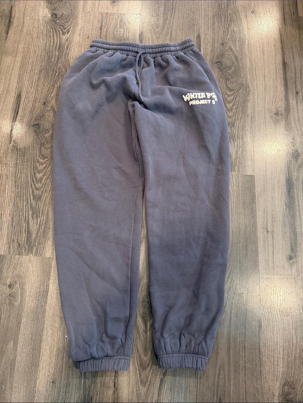 White Fox Boutique Track Joggers with White Logo